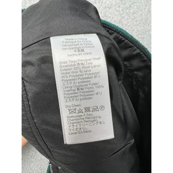 J Crew Buffalo Check Plaid Wool Blend Mini A-Line Skirt 6 Prep Academia Tweed - Picture 6 of 7